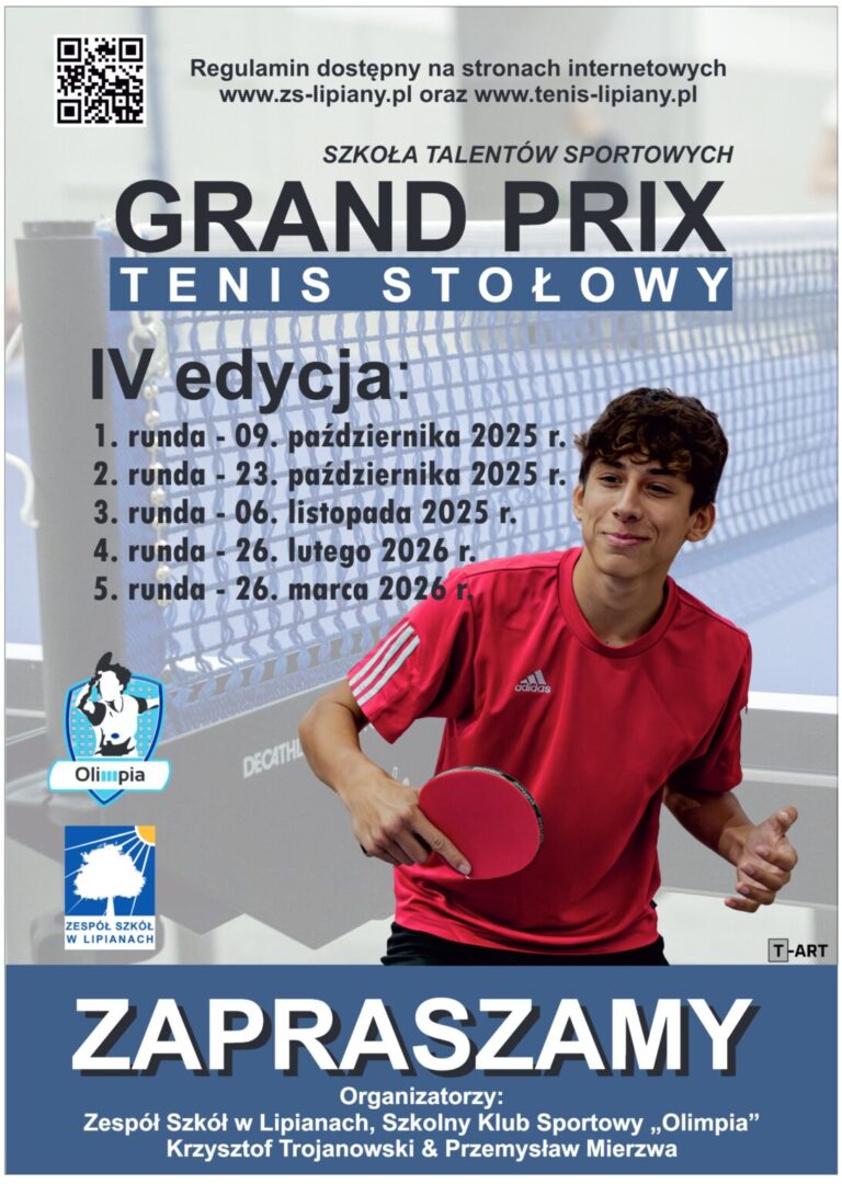 4. Runda Grand Prix w Tenisie Stołowym