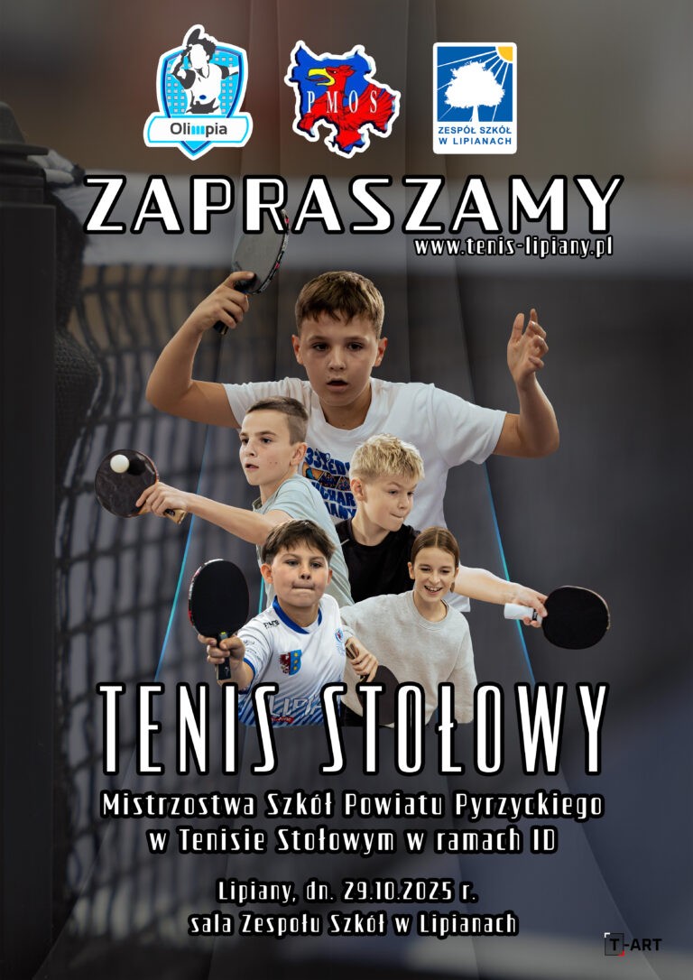 Mistrzostwa Szkół Powiatu Pyrzyckiego w Drużynowym Tenisie Stołowym w ramach Igrzysk Dzieci